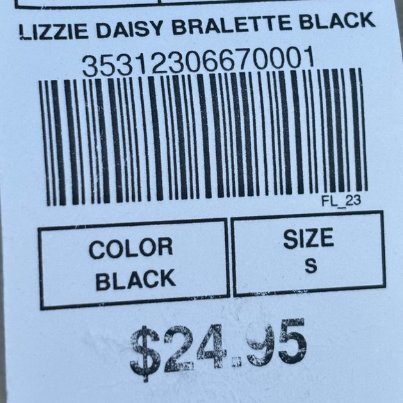 Trillium Lizzie Daisy Black High Leg Bikini Set Complete Bikini Set - Picture 6 of 10